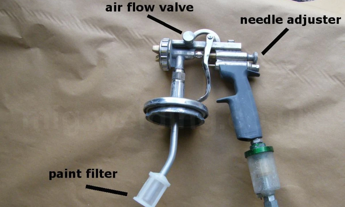 Spray technique demonstration