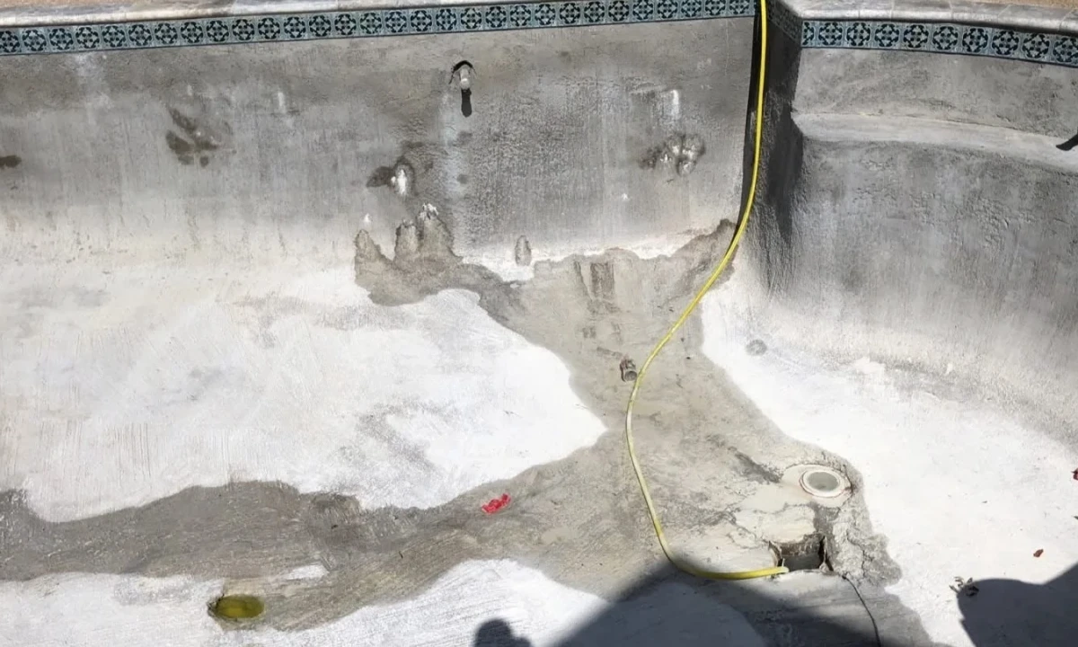 Over-application causing pooling