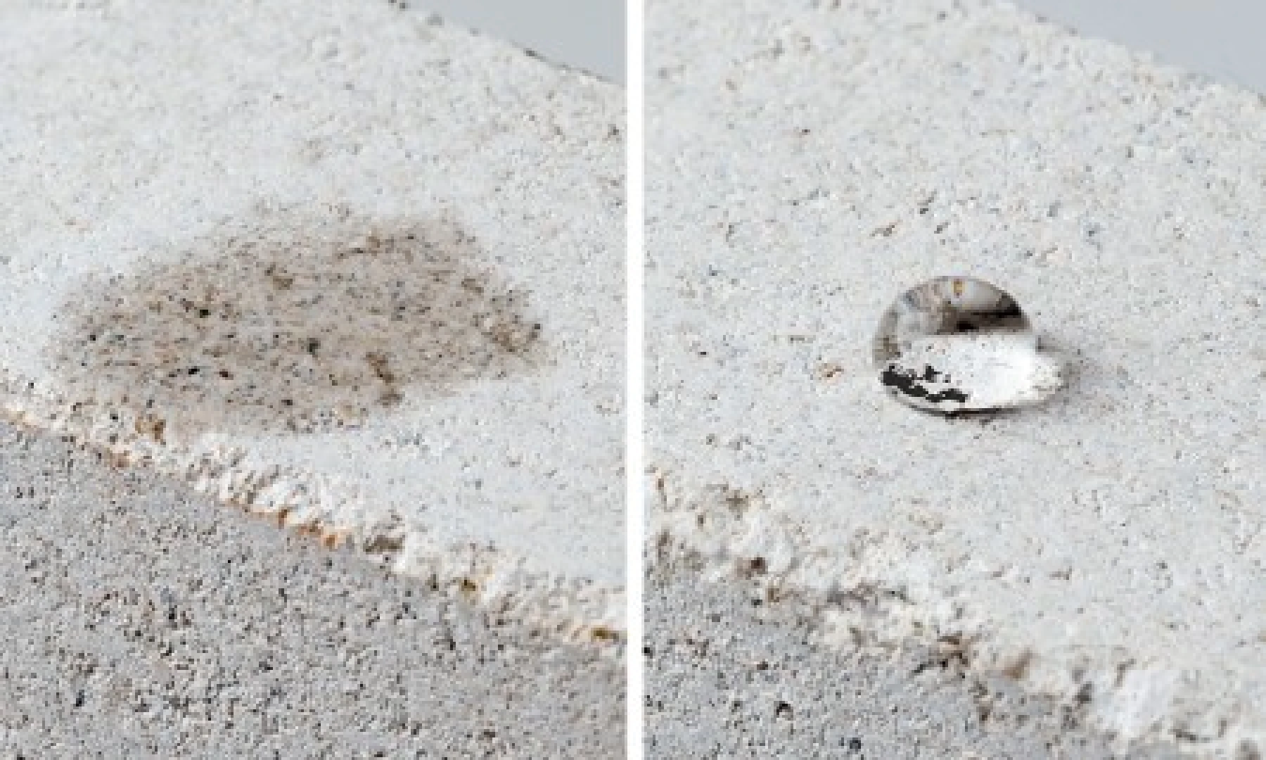 Comparison of surface quality